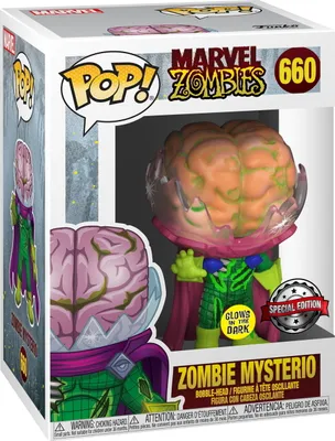 Produktbild von Marvel Zombies - Zombie Mysterio 660 Special Edition Glows - Funko Pop! - Vinyl Figur