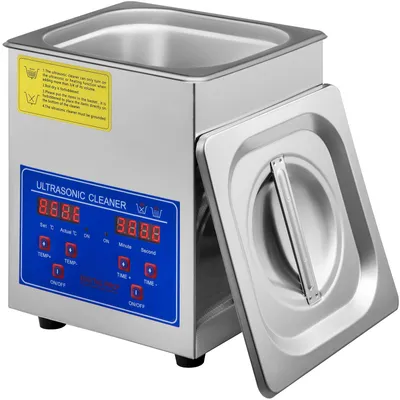 Zdjęcie produktu dla Urządzenie Czyszczące Ultradźwiękowe Vevor 60W Zegar Grzewczy Cyfrowy