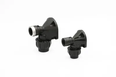 Produktbild von Gebo PE Rohr Wandbefestigung 25mm x 3/4 Zoll IG Wandwinkel Wandscheibe Fitting