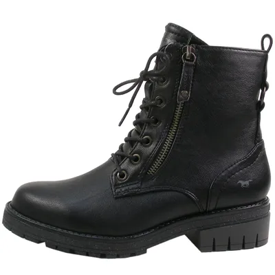 Image de Mustang Veterschoenen Hoog Veterschoenen Hoog - Zwart - Maat 37