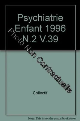 Image de Psychiatrie enfant 1996 n.2 v.39