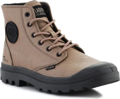 Image de PALLADIUM Pampa Hi Supply Leather - Bottes Homme Cuir Marron 77963-297-M , Taille : EU 40 UK 6.5