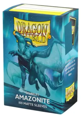 Produktbild von Dragon Shield - Matte Sleeves - Amazonite (100 Sleeves)
