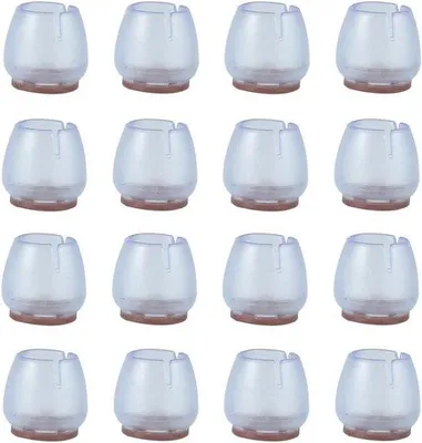 Produktbild von Famanu Möbelbeinstopper aus Silikon - Schutz für Tische und Stühle - rund 17-23 mm