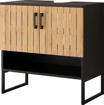 Zdjęcie produktu dla Szafka pod umywalkę Vicco Vayra Bambus 60 x 65.5 cm, Model 55497