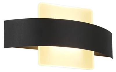 Image de ZMH Applique LED d'intérieur lampe murale salon 6W acrylique lampe de chevet moderne