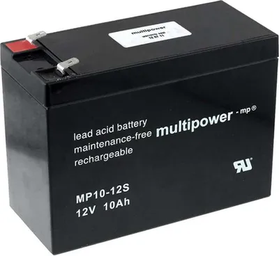 Produktbild von Powery Bleiakku (multipower) MP10-12S