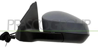 Image de PRASCO SK3327114 Rétroviseur extérieur gauche pour SKODA Fabia IV à hayon (PJ3) Convexe, apprêté
