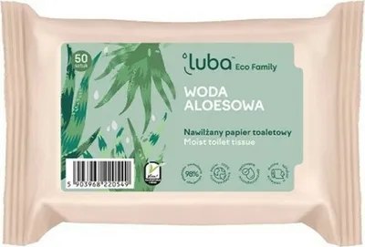 Immagine prodotto di Carta igienica umidificata - aloe 50 pz