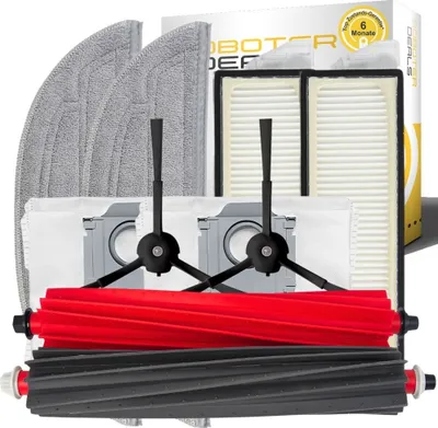 Produktbild von Zubehör Set, Ersatzteile Kit für Roborock S8 MaxV Ultra (2x Seitenbürste, 2x Hauptbürste, 2x Filter, 2x Pad, 2x Beutel)