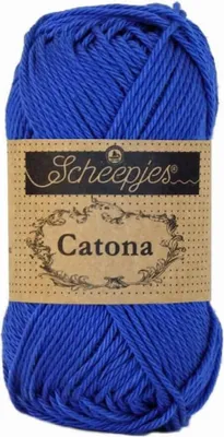 Produktbild von Scheepjes Catona 10g (201) - Electric Blue