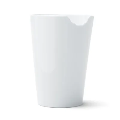 Obrázok produktu pre FIFTYEIGHT PRODUCTS T023701 FIFTYEIGHT Becher mit Biss weiß