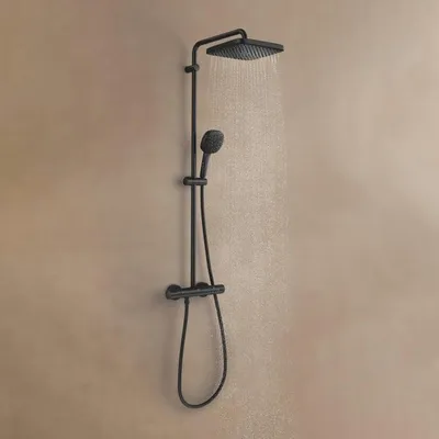 Produktbild von GROHE Vitalio Comfort 250 Duschsystem mit Thermostatbatterie für Wandmontage
