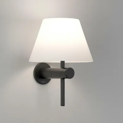 Produktbild von ASTRO Wandleuchte Roma 40W G9 inkl. Lampenschirm schwarz 1050007