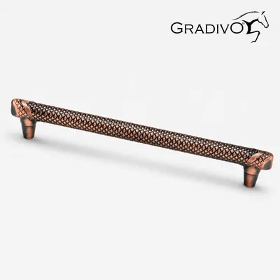 Produktbild von Möbelgriff, Schrankgriff, Bügelgriff 630, Bronze, 128 mm