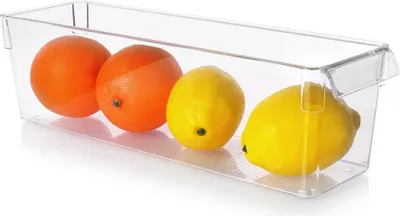 Produktbild von Kühlschrank-Organizer Küchenbehälter zur Aufbewahrung von Lebensmitteln 36 x 10,5 x 10 cm