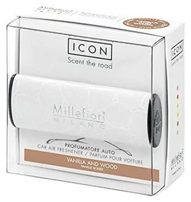 Image de Millefiori Icon Urban parfum de voiture vanille & bois