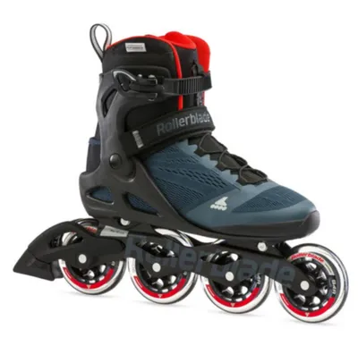 Produktbild von Rollerblade Macroblade 90, 24 - 31.5, Erwachsene, Männlich, Blau, Orange, Einfarbig, Hoher Stiefel