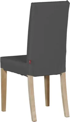 Produktbild von Dekoria Harry Stuhlhusse kurz, grau, Stuhlhusse Harry