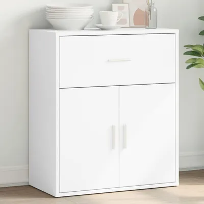 Produktbild von Möbel Sideboard Weiß 60x31x70 cm Holzwerkstoff - Kommoden 840464