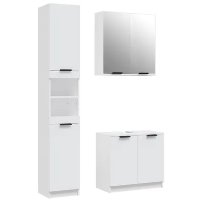 Zdjęcie produktu dla VidaXL 3115876, Biały, Drewno, 3 szt.