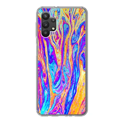 Produktbild von MuchoWow® Handyhülle Schutzhülle Hülle für Samsung Galaxy A32 5G Kunst - Farben - Psychedelisch Silikon Softcase Handy Hülle - Softcase