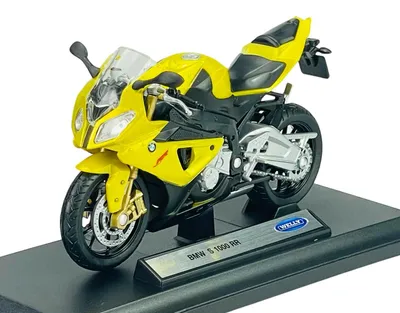 Produktbild von Welly BMW S 1000 RR 1:18 11cm Motorrad Neu im Kasten Die Cast Modell  12810