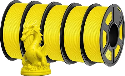 Produktbild von 3D-Drucker-Filament, verbesserte Zähigkeit, Hochgeschwindigkeitsdruck, PLA P 2.0 Gelb