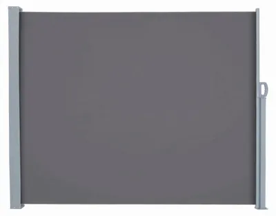 Produktbild von Seitenmarkise OLYP Anthrazit Polyester | Markise ausziehbar Sonnenschutz Windschutz Terrasse/Balkon