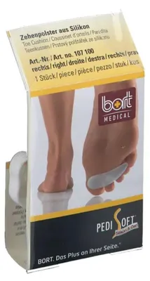Produktbild von Bort PediSoft Zehenpolster aus Silikon rechts, 1 St. Zubehör