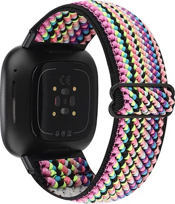 Produktbild von BStrap Pattern Armband für Xiaomi Amazfit Bip, rainbow