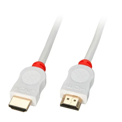 Immagine prodotto di Lindy 41412 HDMI High Speed Kabel weiß 2m  HDTV & HDCP kompatibel