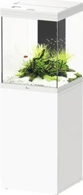 Produktbild von Aquariumkombination aquatlantis Aqua Tower 163 l, inklusive EASY LED 2.0 Beleuchtung, Innenfiltersystem, Heizer und Unte