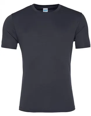 Produktbild von Just Cool JC020 | Herren Cool Smooth T / UV-Schutzfaktor 30+ - Farbe: Charcoal (Solid) - Größe: S