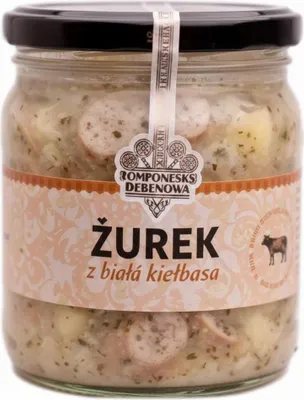 Produktbild von Saure Suppe mit Weißwurst Schronisko Bukowina - 400 ml