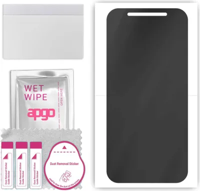 Produktbild von apgo Hydrogel Blickschutzfolie, Matt, kompatibel mit Nokia C1 Plus, Privacy Displayschutzfolie, Schutzfolie mit Positionierhilfe, Anti-Spy, kratzfest, einfache Montage