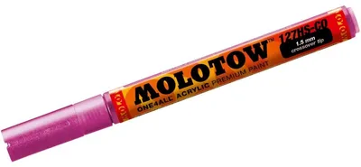 Produktbild von Molotow Acrylmarker ONE4ALL ACRYLIC 127 HS-CO 1,5mm, Nr. 225, metallic pink