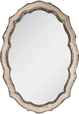 Obrázok produktu pre Zrkadlo Clayre & Eef 52x3x75 cm béžovo-hnedé drevo