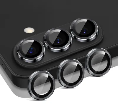 Produktbild von Kamera Linsenschutz Glas Set für Samsung Galaxy S26 Schutzglas Camera Linse Panzerfolie 9H Schwarz
