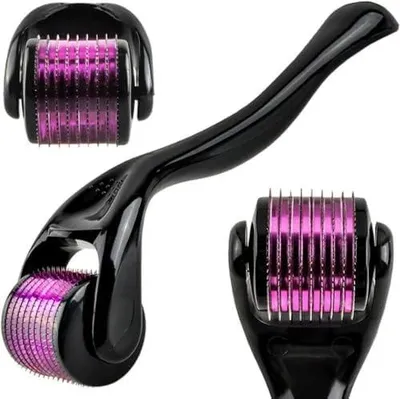 Produktbild von Derma-Roller 0.3 mm zur Bart- und Haarmassage für das Gesicht