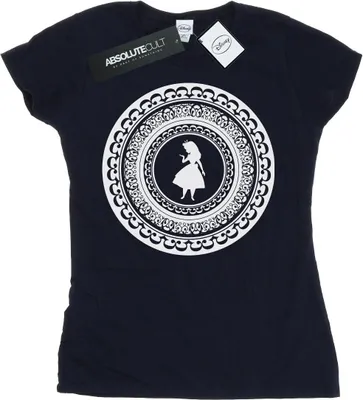 Produktbild von Disney - "Alice in Wonderland" T-Shirt für Damen BI6779 (XXL) (Marineblau)