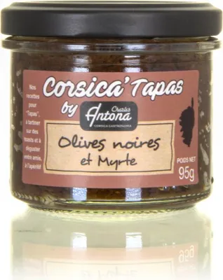 Produktbild von Charles Antona Corsica Tapas - Olivencreme mit korsischen Myrtenblättern