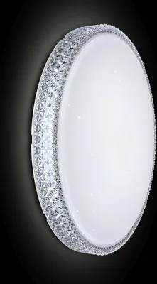Produktbild von LED Deckenlampe Metall rund Ø 40 cm Weiß 4000 K neutralweiß 1920 lm Modern Deckenleuchte