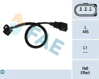 Produktbild von FAE Nockenwelleposition Sensor für VW Golf IV Schrägheck (1J1) Nockenwellen 79164