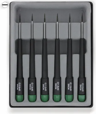 Produktbild von Donau Elektronik Electrical &amp; precision engineering Screwdriver set 6-piece Slot