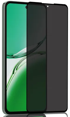 Zdjęcie produktu dla 1-pak Oppo Reno12 F Szkło ochronne na ekran Privacy - Szkło hartowane 9H - Super jakość 3D