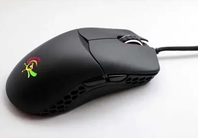 Zdjęcie produktu dla Ducky Feather, Oburczny, Optyczny, USB Typu-A, 16000 DPI, Czarny