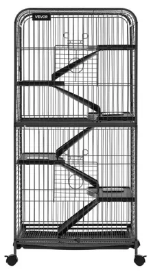 Produktbild von Tierkäfig. Kleiner Tierkäfig – 635 x 435 x 1330 mm – Maschenweite 25,4 mm