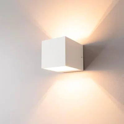 Produktbild von lusenz LED-Wandleuchte 5W G9 mattweiß Up- und Downlight IP20