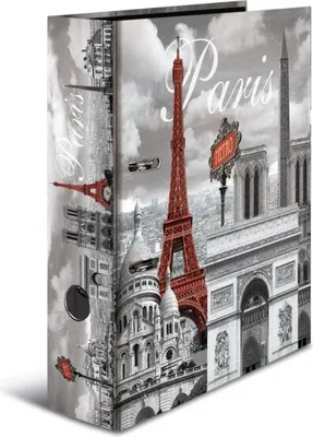 Produktbild von Motivordner / DIN A4 / 70mm breit / "Paris"